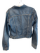 Sunday best Size S Med Dark Wash Cotton Contrast Stitch Button Front Jacket Med Dark Wash / S