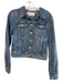 Sunday best Size S Med Dark Wash Cotton Contrast Stitch Button Front Jacket Med Dark Wash / S
