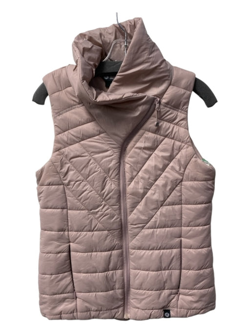 Mondetta Outdoor Project Size S Mauve Nylon Sleeveless Funnel Neck Puffer Vest Mauve / S