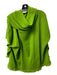 Neiman Marcus Size Small Green Cashmere Turtle Neck Short Sleeve Knit Top Green / Small