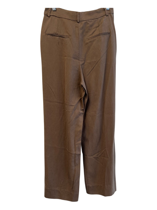 Reformation Size 8 Brown Tencel High Rise 4 Pocket Wide Leg Slacks Pants Brown / 8
