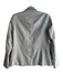 Helene Berman x Anthropologie Size 4 Silver Cotton Blend Canvas Shimmer Jacket Silver / 4