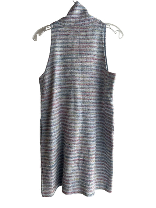 Akemi + Kin Size S Blue & Multi Polyester Blend Cowl Neck Sleeveless Dress Blue & Multi / S