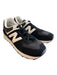New Balance Shoe Size 8.5 Black & White Nylon Leather & Suede Round Toe Shoes Black & White / 8.5
