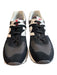 New Balance Shoe Size 8.5 Black & White Nylon Leather & Suede Round Toe Shoes Black & White / 8.5
