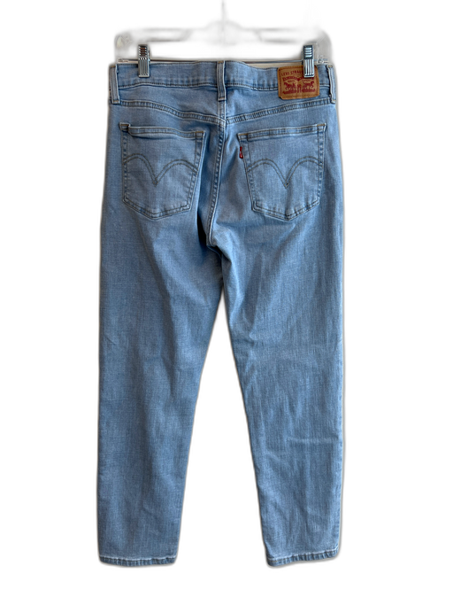Levi Strauss & Co. Size 28 Light Wash Cotton Blend Zip Fly Mid Rise Jeans Light Wash / 28