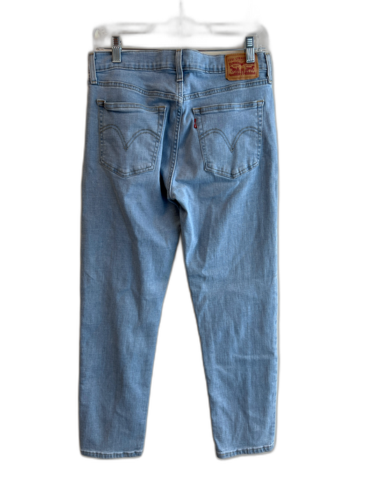Levi Strauss & Co. Size 28 Light Wash Cotton Blend Zip Fly Mid Rise Jeans Light Wash / 28