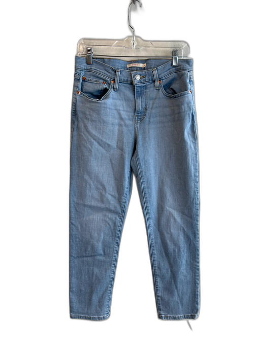 Levi Strauss & Co. Size 28 Light Wash Cotton Blend Zip Fly Mid Rise Jeans Light Wash / 28