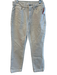 Good American Size 10/30 Khaki Cotton Blend High Rise 5 Pocket Zip Fly Jeans Khaki / 10/30