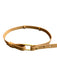 Marc By Marc Jacobs Beige Leather Gold hardware Adjustable Logo Belts Beige / M/L