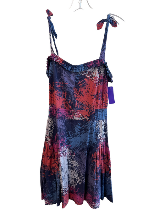 Marc By Marc Jacobs Size Small Blue, Red & purple No Fabric Tag Sleeveless Top Blue, Red & purple / Small