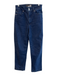 Love Moschino Size 27 Dark denim Cotton Blend 5 Pocket Zip Fly High Waist Jeans Dark denim / 27