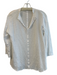 Eileen Fisher Size XS White Organic Cotton Long Sleeve Round Split Neck Top White / XS