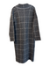 By Anthropologie Size XS Gray Acrylic Blend Stretch Plaid Buttons Sweater Gray / XS
