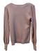 Nanette Nanette Lepore Size S Pink Rayon Blend Metallic Thread Pullover Sweater Pink / S
