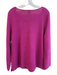 Eileen Fisher Size M Pink Organic Linen & Organic Cotton Ribbed Knit Sweater Pink / M