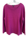 Eileen Fisher Size M Pink Organic Linen & Organic Cotton Ribbed Knit Sweater Pink / M