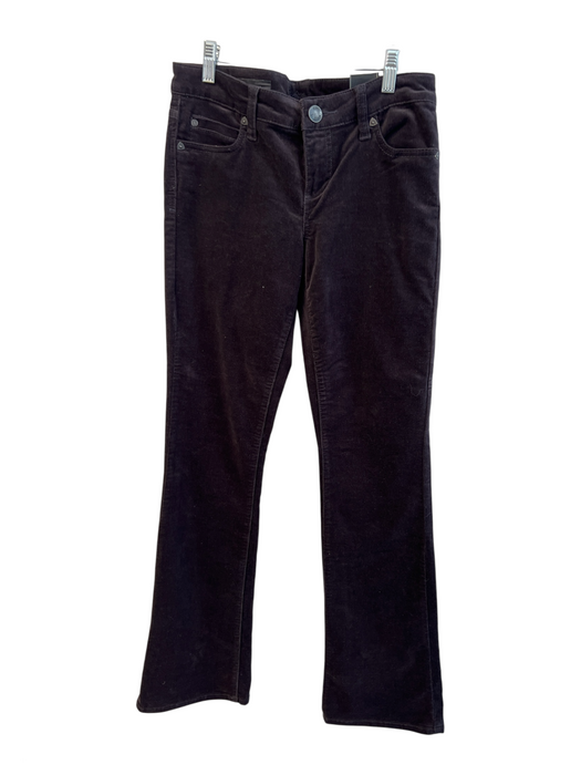 Kut From The Kloth Size 4 Brown Cotton & Spandex Corduroy Low Rise Pockets Pants Brown / 4