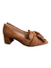 Essex Lane Shoe Size 6M Brown Leather Upper Suede Pointed Toe Tassel Shoes Brown / 6M