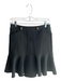 W by Worth Size 0 Green Polyester Blend Button Faux Pockets Peplum Mini Skirt Green / 0