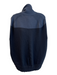 Marc By Marc Jacobs Navy Merino Wool Knit Sleeve Detail Button Sweater Poncho Navy / One Size