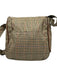 The North Face Brown, Cream, Green Magnetic  Flap Houndstooth Plaid Bag Brown, Cream, Green / S/M