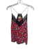Zadig & Voltaire Size S Red, Blue, Black Viscose Lace Detail Floral Tank Top Red, Blue, Black / S