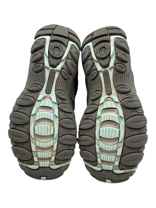 Merrell Shoe Size 5.5 Gray Suede & Synthetic Lace Up Waterproof Hiking Sneakers Gray / 5.5