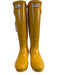 Hunter Shoe Size 5 Yellow Rubber Rain Boots Shine Knee High Boots Yellow / 5