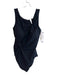 Amoressa Size 8 Black Nylon Blend One Piece Solid Scrunch Detail Swimsuit Black / 8