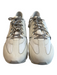 Yohji Yamamoto Shoe Size 39.5 White Leather & Manmade Lace Up Logo Sneaker Shoes White / 39.5