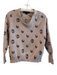 Skull Cashmere Size M Brown Cashmere V Neck Long Sleeve Skull Knit Sweater Brown / M