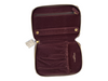 Dolce & Gabbana Brown Suede Zip Close Jewelry Box Brown