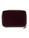Dolce & Gabbana Brown Suede Zip Close Jewelry Box Brown