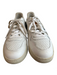Veja Shoe Size 8 White & Animal Leather Almond Toe Perforated Lace Up Shoes White & Animal / 8