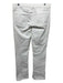 Ralph Lauren Size 30 White Cotton Denim 5 Pocket Zip & Button Straight Jeans White / 30