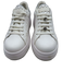 Apepazza Shoe Size 9 White & Silver Synthetic Upper Rhinestone Detail Sneakers White & Silver / 9