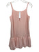 Trina Turk Size 2 Light Pink Polyester Spaghetti Strap V Neck Keyhole Back Dress Light Pink / 2
