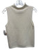 Rose & Crown Size XS White Cashmere Knit Sleeveless Rolled Neck Top White / XS