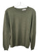Brodie Size M Olive Green Cashmere Long Sleeve Solid Button Up Back Sweater Olive Green / M