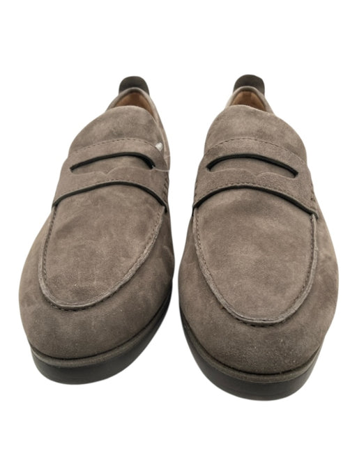 Cole Haan Shoe Size 11 Gray Suede Upper Solid Slip On Loafers Gray / 11