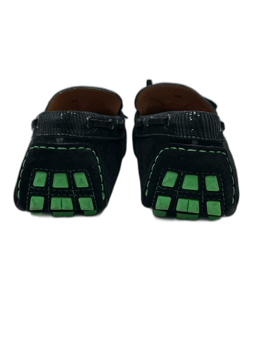 Viasinsa Shoe Size 44 Black Suede Solid Driver Emmett Shoes Black / 44