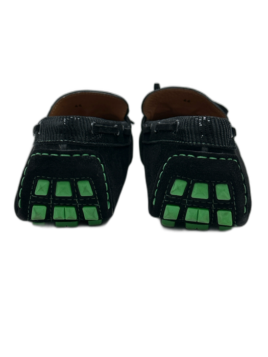 Viasinsa Shoe Size 44 Black Suede Solid Driver Emmett Shoes Black / 44