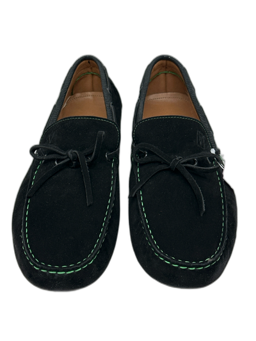 Viasinsa Shoe Size 44 Black Suede Solid Driver Emmett Shoes Black / 44