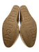 Pedro Garcia Shoe Size 37.5 white & tan Leather Upper Velcro Woven Wedges white & tan / 37.5