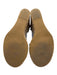 Valentino Garavani Shoe Size 37 Dark Wash Leather & Textile Toe Strap Espadrille Dark Wash / 37