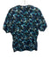 Kenzo Size XS Navy & Multi Cotton All Over Print Short Sleeve Crew Neck Top Navy & Multi / XS