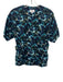 Kenzo Size XS Navy & Multi Cotton All Over Print Short Sleeve Crew Neck Top Navy & Multi / XS