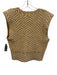 Veronica Beard Size S Brown & White Polyamide Blend Sleeveless V Neck Vest Brown & White / S