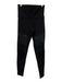 Alo Size S Black Nylon Blend Athletic Ribbed Leggings Black / S